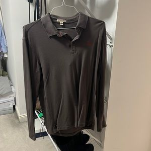 Authentic burberry Brit long sleeve polo